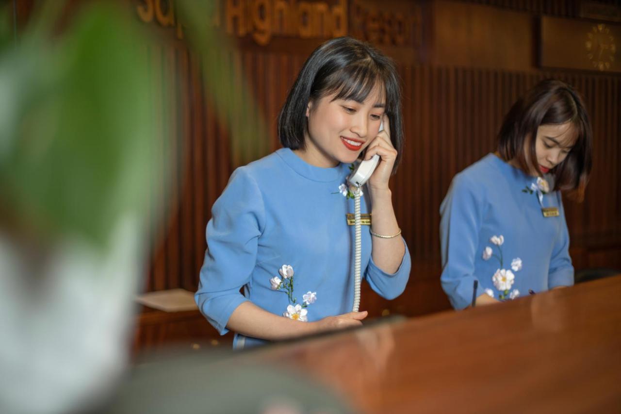 ซาปา ไฮแลนด์ รีสอร์ต แอนด์ สปา Hotel ภายนอก รูปภาพ