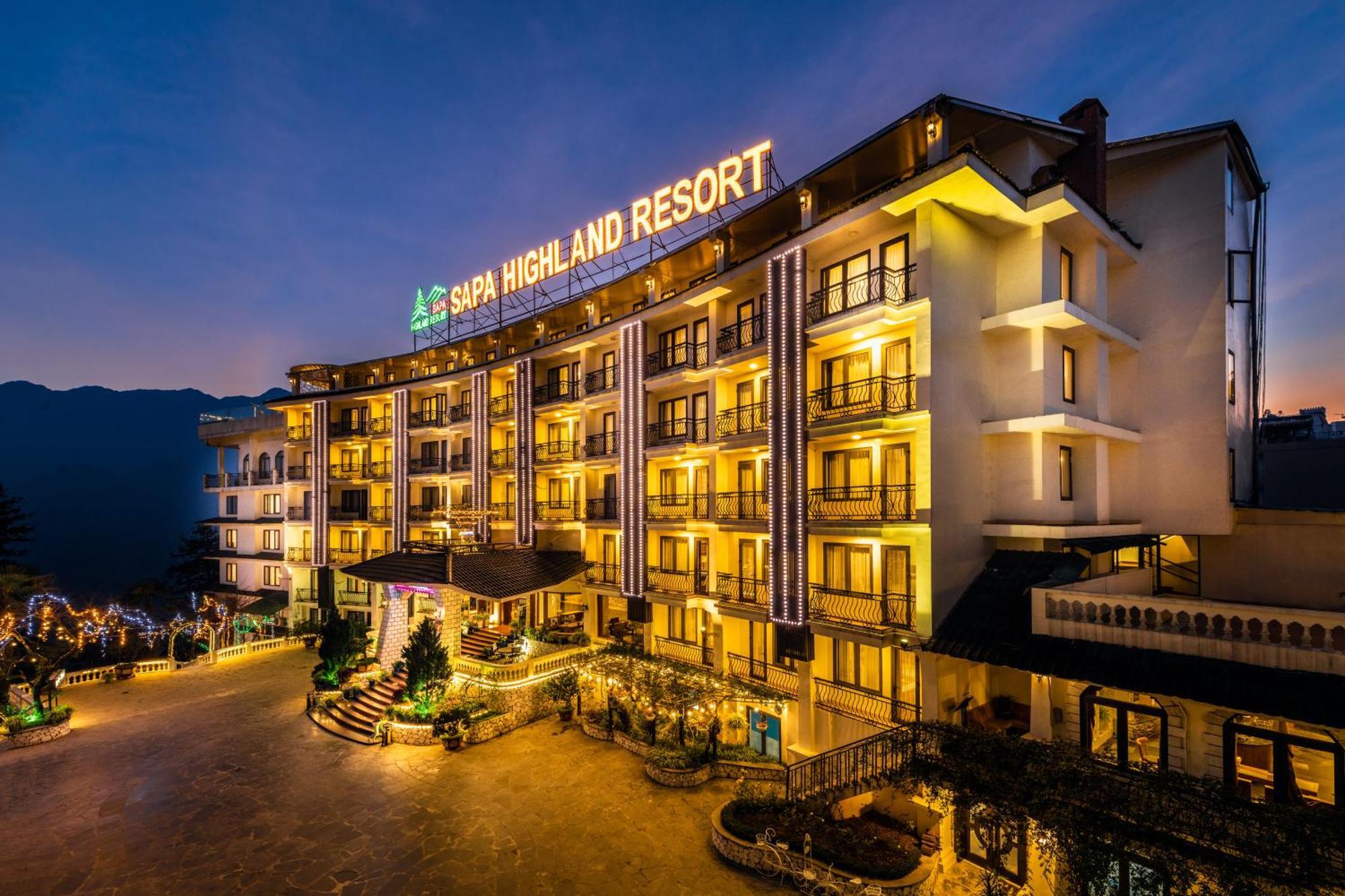 ซาปา ไฮแลนด์ รีสอร์ต แอนด์ สปา Hotel ภายนอก รูปภาพ