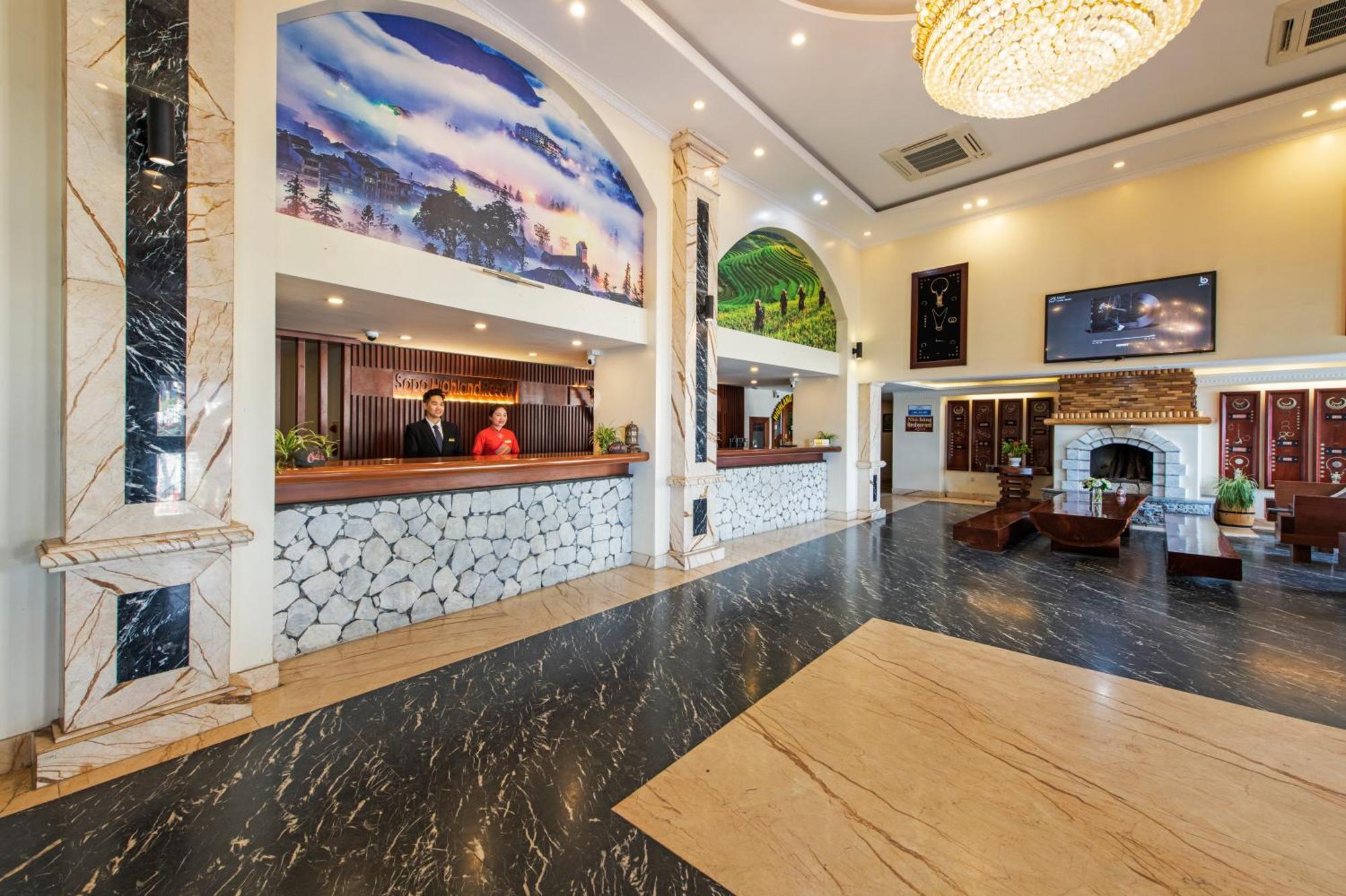 ซาปา ไฮแลนด์ รีสอร์ต แอนด์ สปา Hotel ภายนอก รูปภาพ