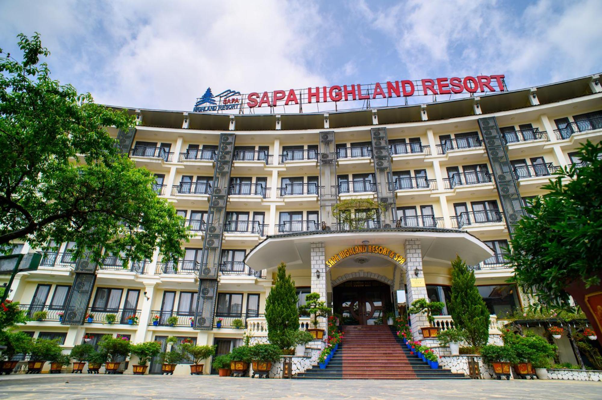 ซาปา ไฮแลนด์ รีสอร์ต แอนด์ สปา Hotel ภายนอก รูปภาพ
